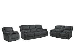 Draycoll Sofa, Loveseat and Recliner - PKG007315 - furniture place usa