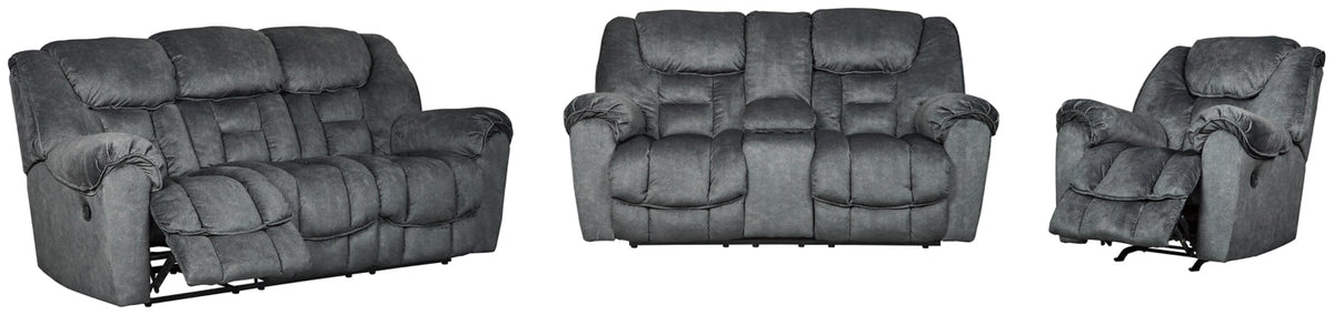 Capehorn Sofa, Loveseat and Recliner - furniture place usa