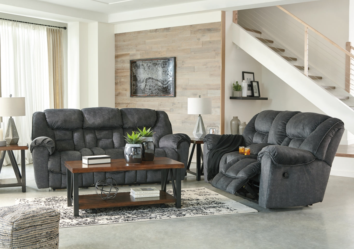 Capehorn Reclining Sofa - furniture place usa