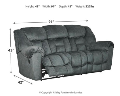 Capehorn Reclining Sofa and Loveseat - furniture place usa