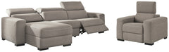 Mabton 3-Piece Sectional with Recliner - PKG002340 - furniture place usa