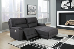 Henefer 2-Piece Power Reclining Sectional with Chaise - 78606S3 - furniture place usa