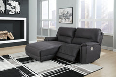 Henefer 2-Piece Power Reclining Sectional with Chaise - 78606S4 - furniture place usa