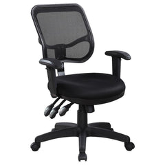 Rollo Black Office Chair - furniture place usa