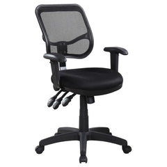 Rollo Black Office Chair - furniture place usa