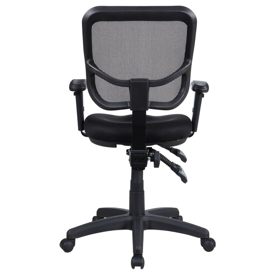 Rollo Black Office Chair - furniture place usa