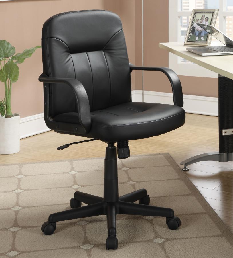 Minato Black Office Chair - furniture place usa