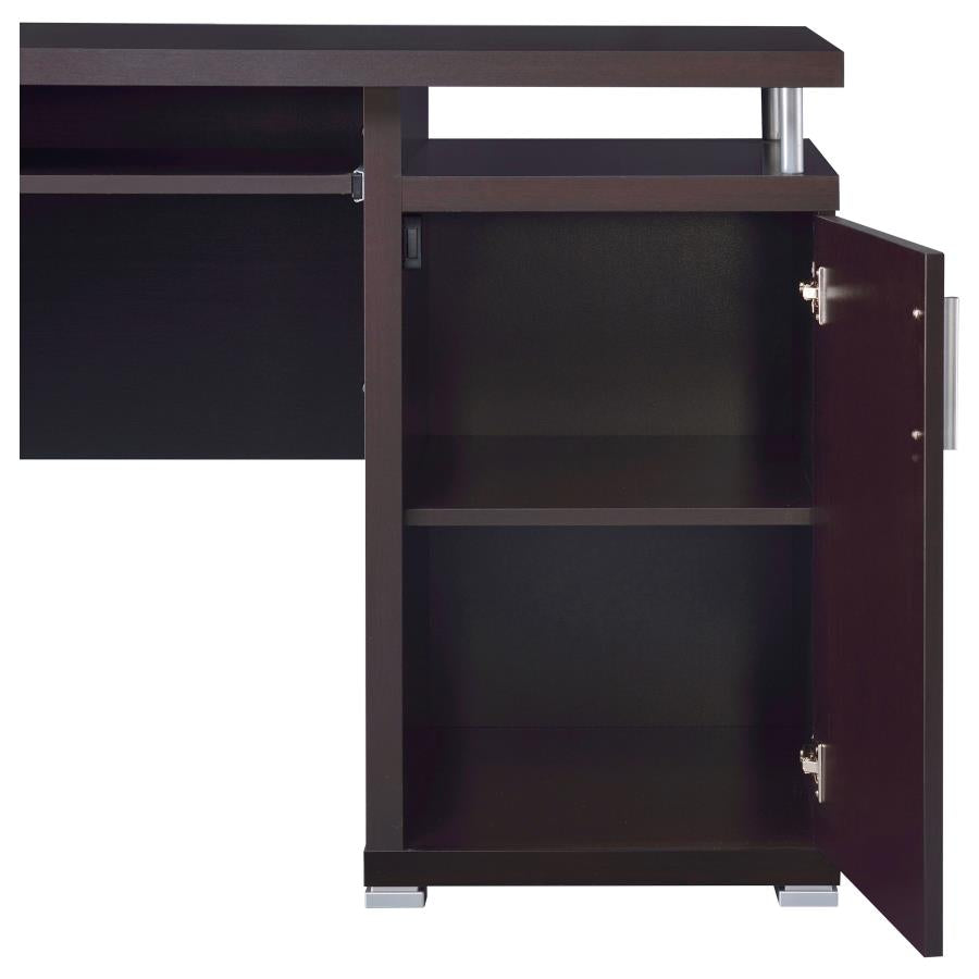 Tracy Brown Computer Desk - furniture place usa