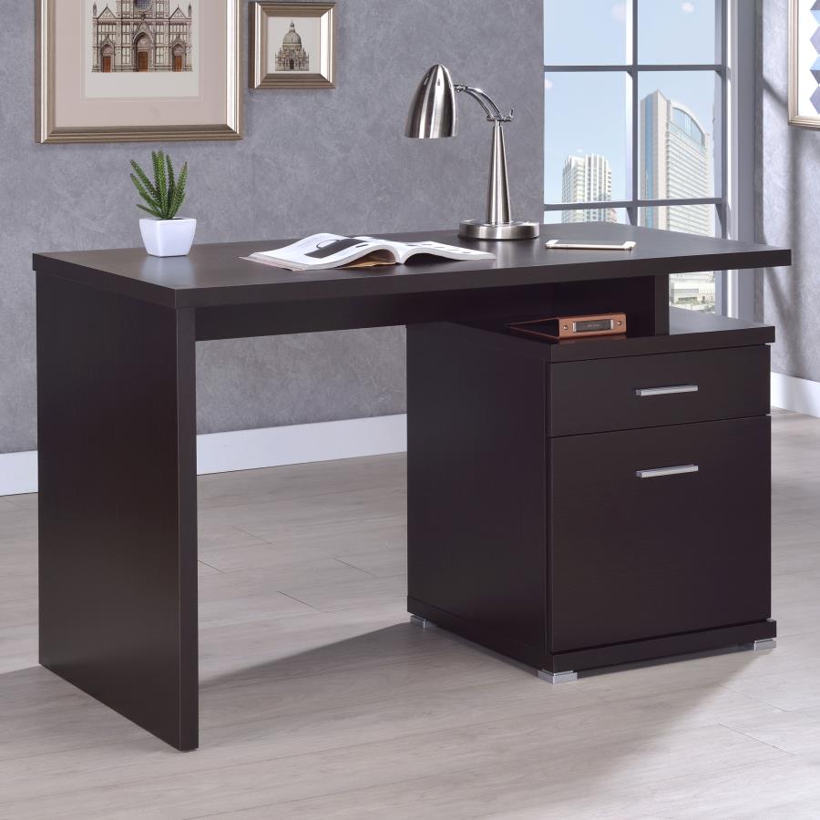 Irving Brown Computer Desk - furniture place usa