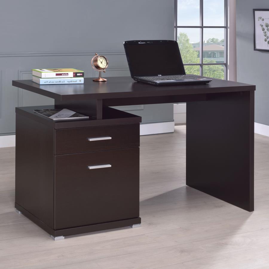 Irving Brown Computer Desk - furniture place usa