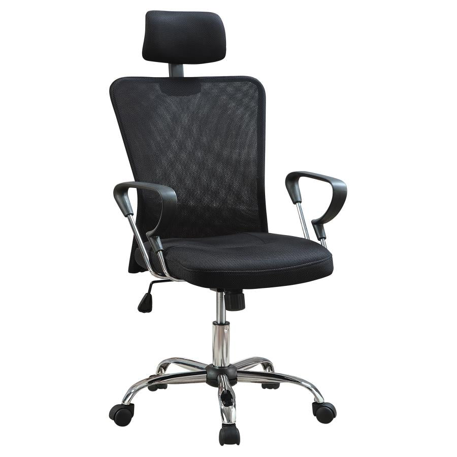 Stark Black Office Chair - furniture place usa