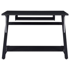 Mallet Black Computer Desk - furniture place usa