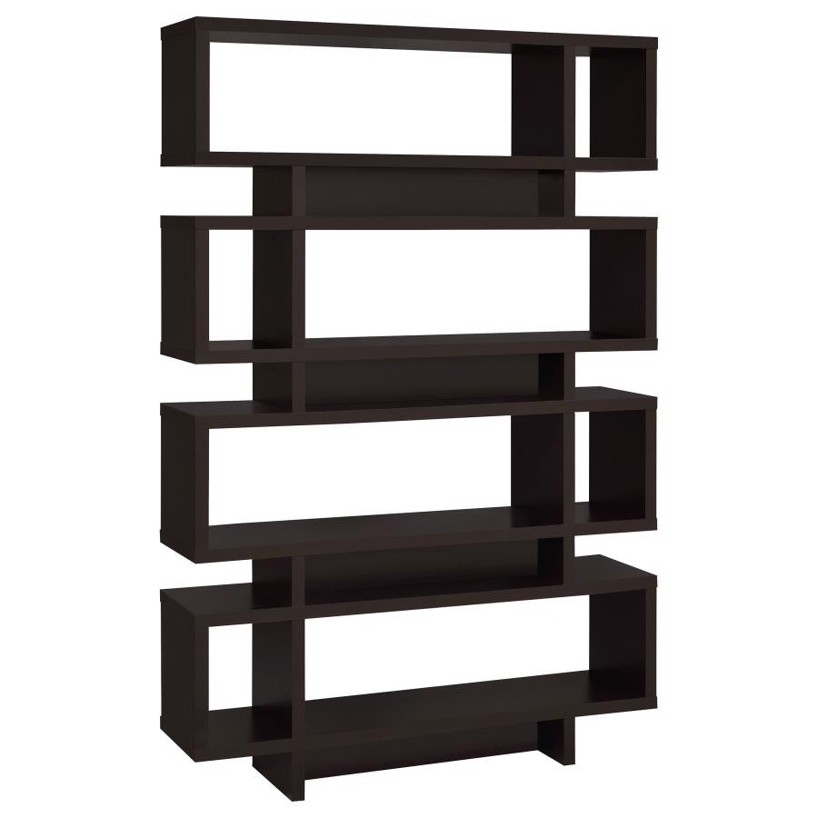 Reid Brown Bookcase - furniture place usa