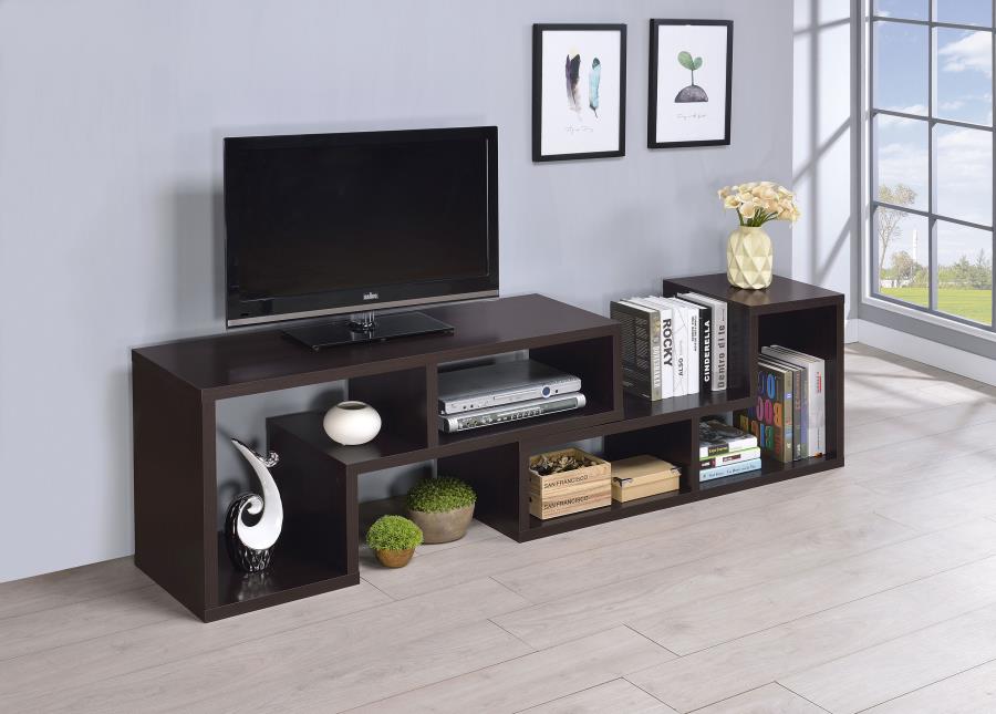 Velma Brown Bookcase / Tv Stand - furniture place usa