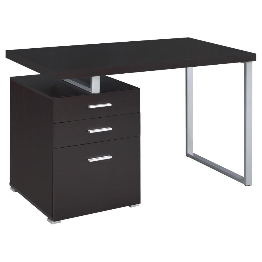 Brennan Brown Computer Desk - furniture place usa