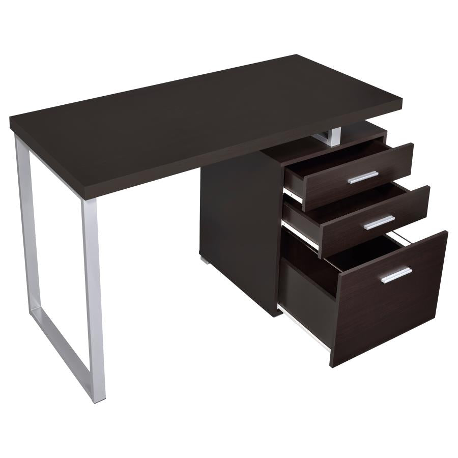 Brennan Brown Computer Desk - furniture place usa