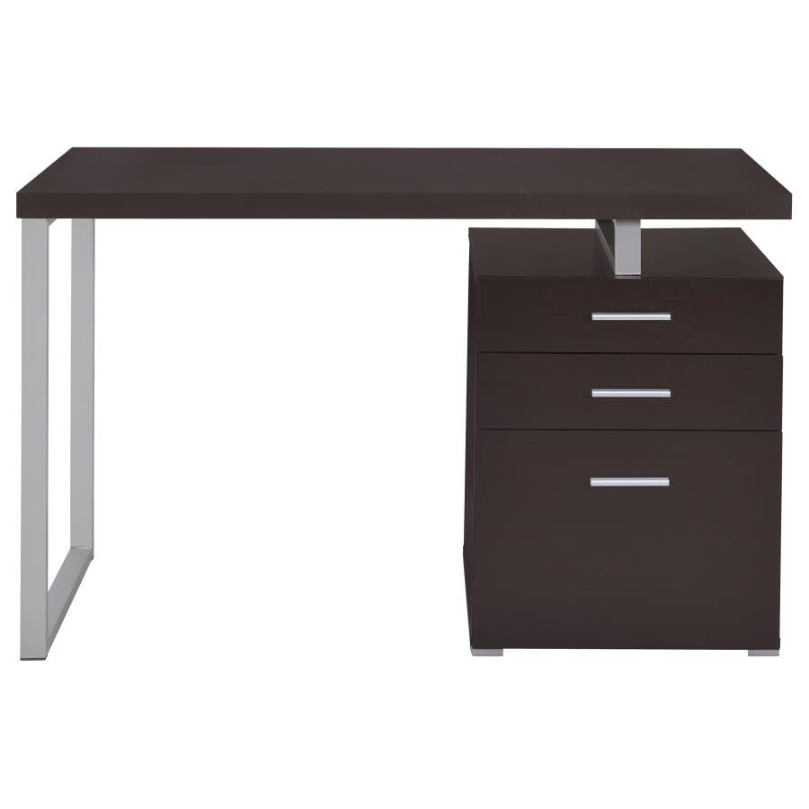 Brennan Brown Computer Desk - furniture place usa