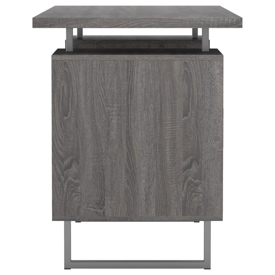 Lawtey Grey Computer Desk - furniture place usa