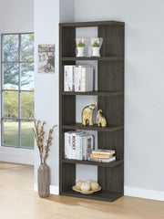 Harrison Grey Bookcase - furniture place usa