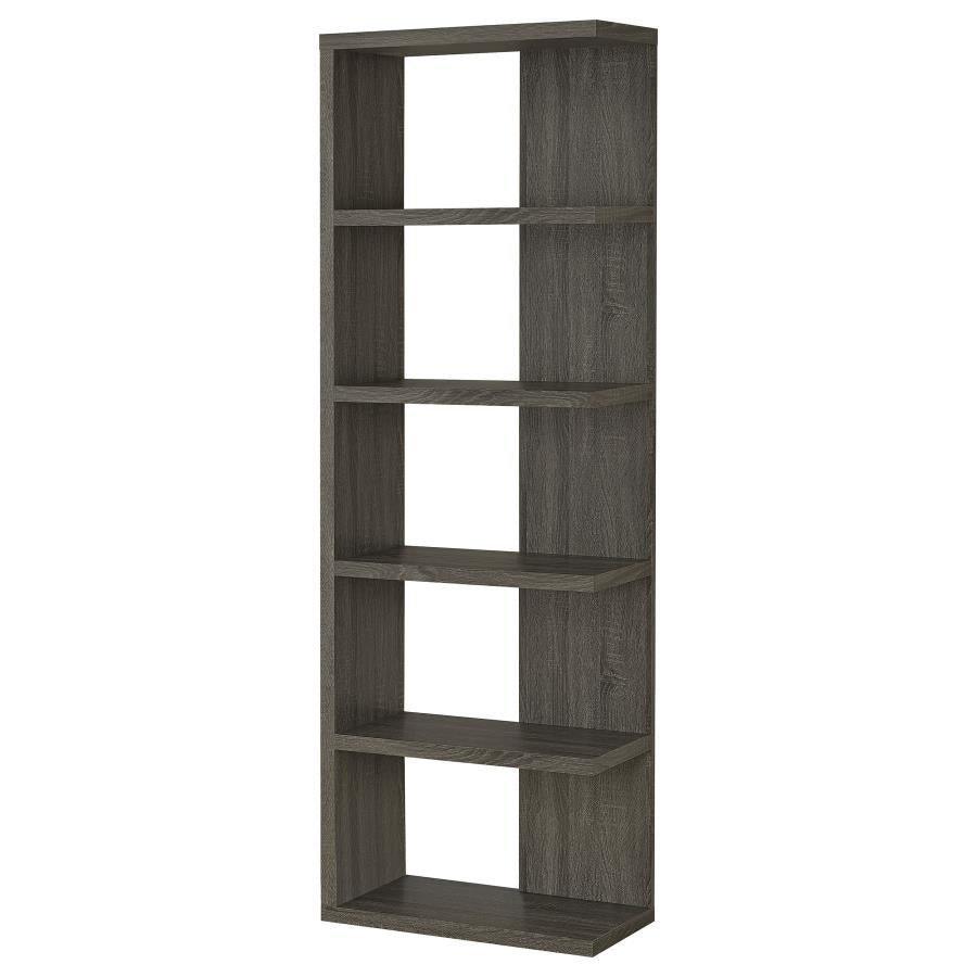 Harrison Grey Bookcase - furniture place usa