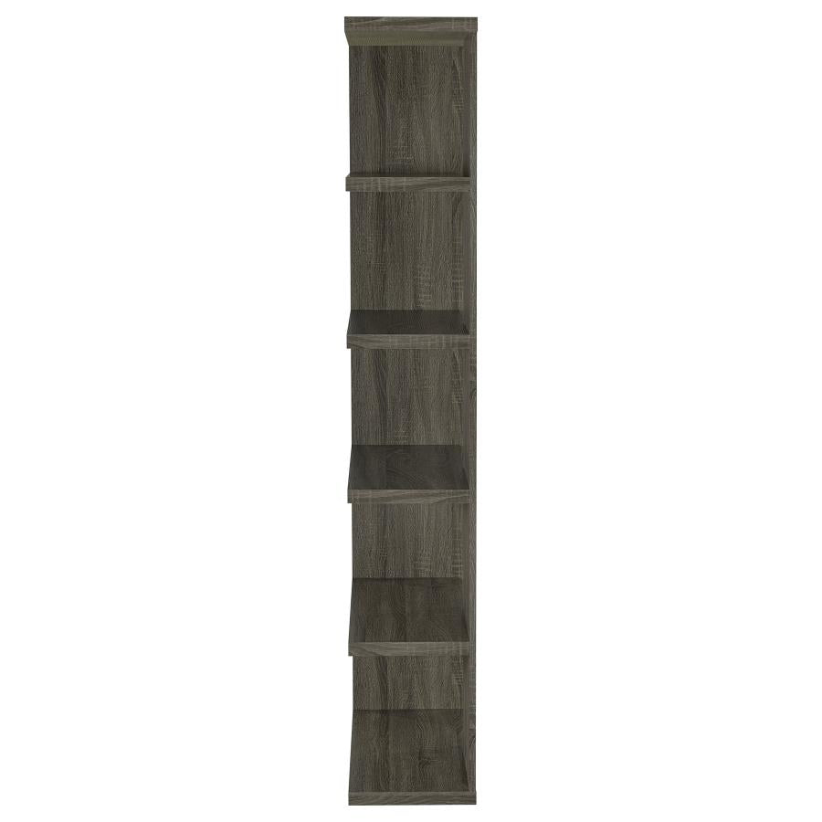 Harrison Grey Bookcase - furniture place usa