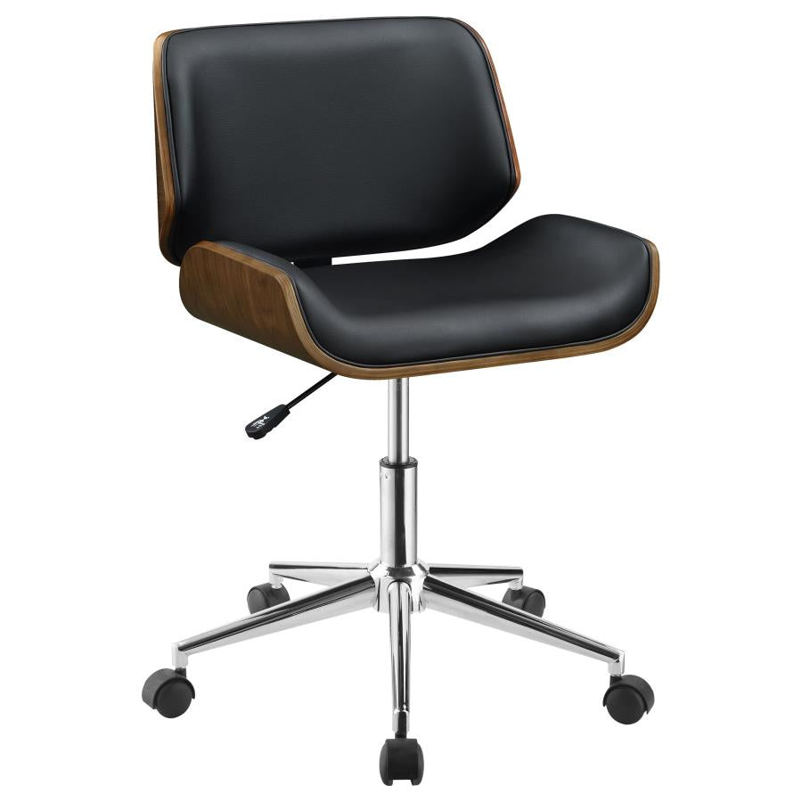 Addington Black Office Chair - furniture place usa