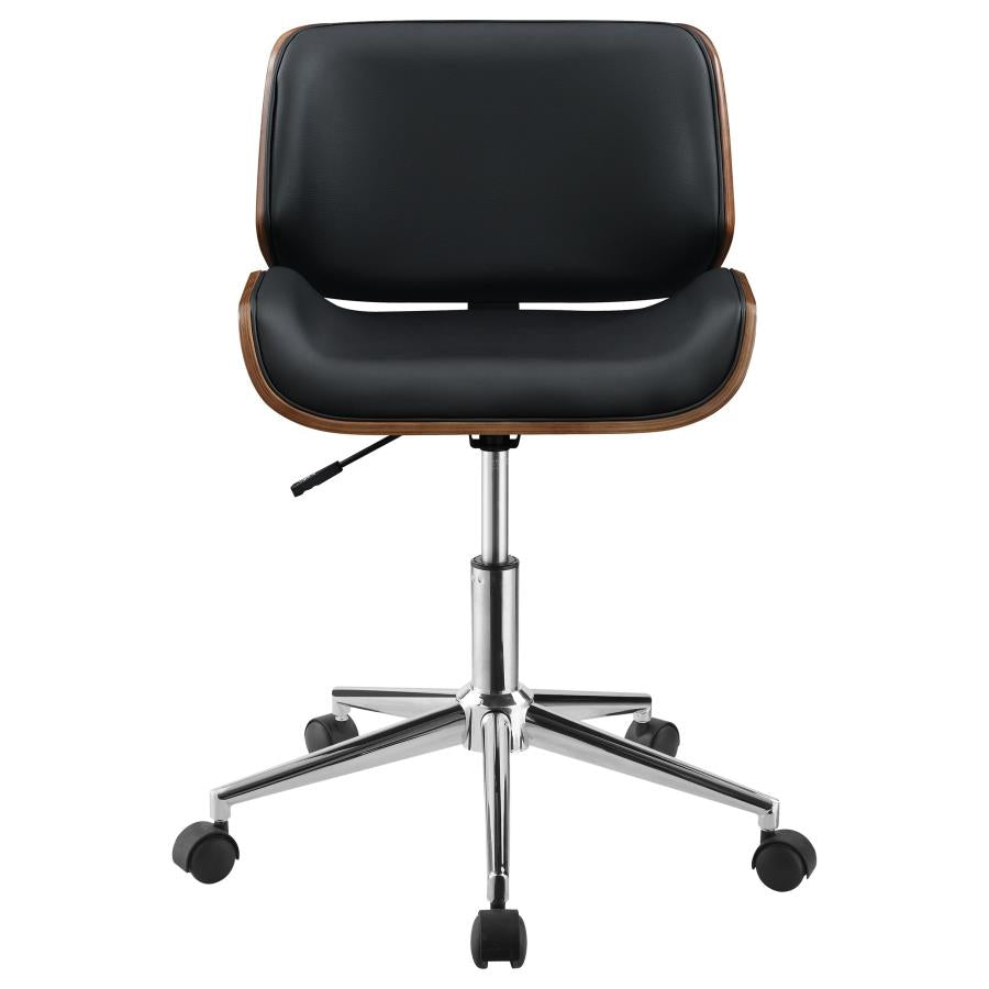 Addington Black Office Chair - furniture place usa