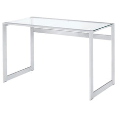 Hartford Silver Writing Desk - furniture place usa