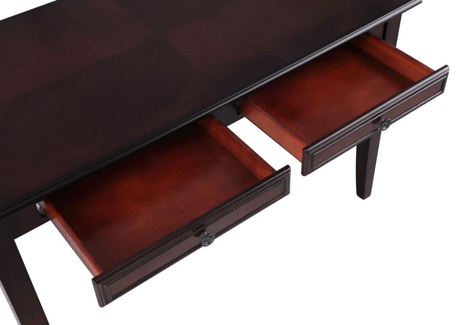 Newton Brown 2 Pc Desk Set