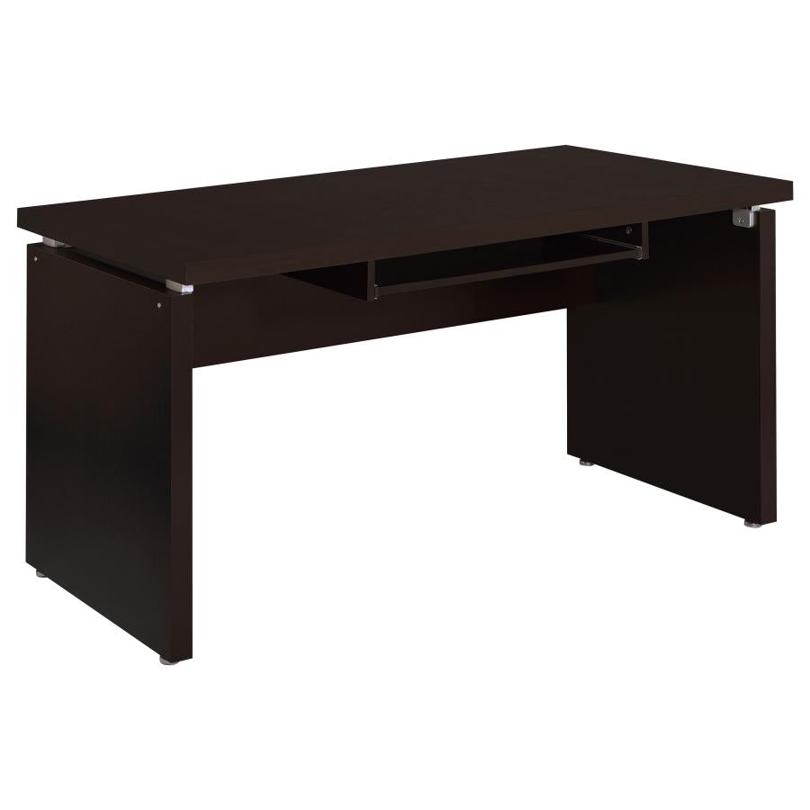 Skylar Brown L-shape Desk - furniture place usa