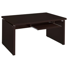 Skylar Brown L-shape Desk - furniture place usa