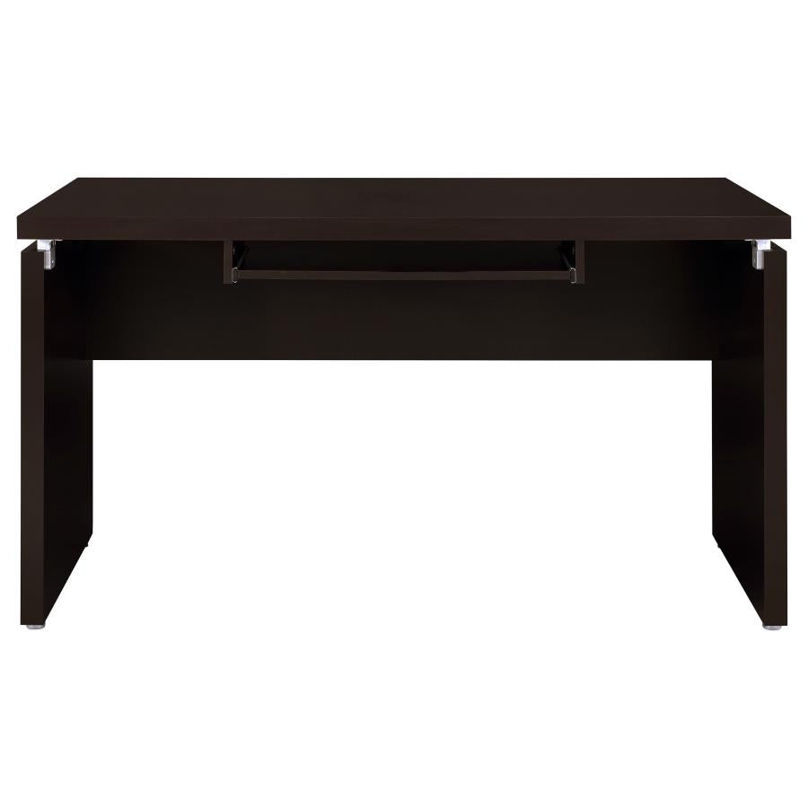 Skylar Brown L-shape Desk - furniture place usa