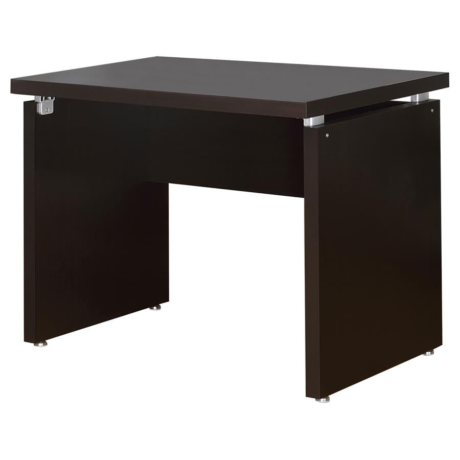 Skylar Brown L-shape Desk - furniture place usa