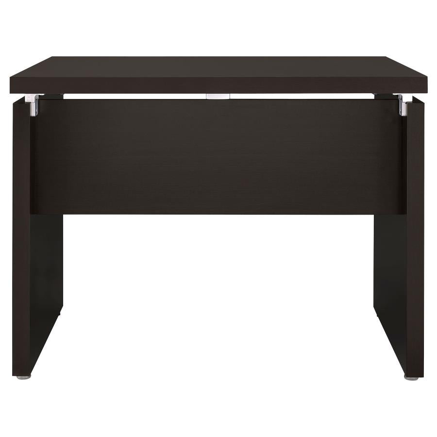 Skylar Brown L-shape Desk - furniture place usa