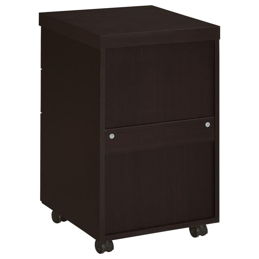 Skeena Brown Storage Cabinet - furniture place usa
