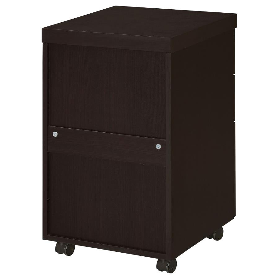 Skeena Brown Storage Cabinet - furniture place usa