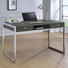 Wallice Grey Writing Desk