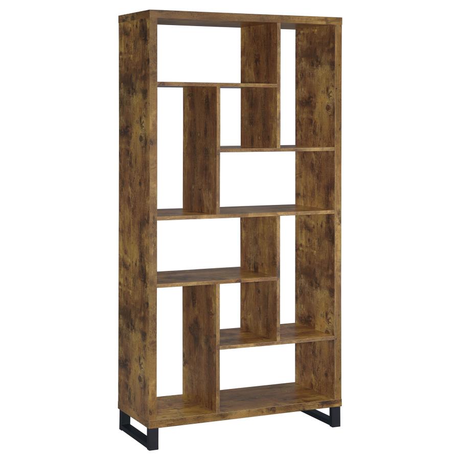 Delwin Brown Bookcase - furniture place usa