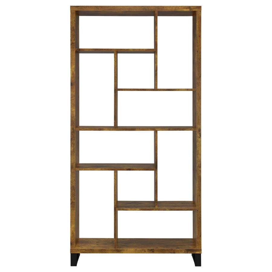 Delwin Brown Bookcase - furniture place usa