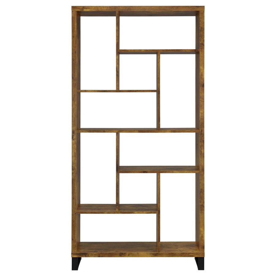 Delwin Brown Bookcase - furniture place usa