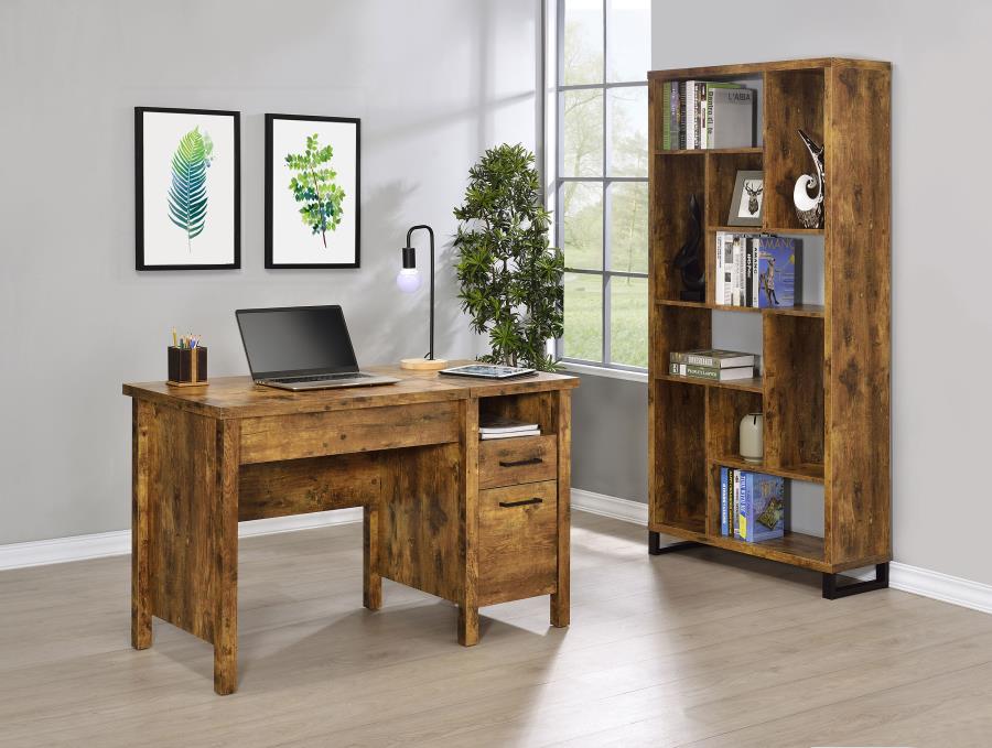 Delwin Brown Bookcase - furniture place usa