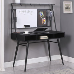 Jessie Black Writing Desk - furniture place usa