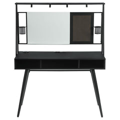 Jessie Black Writing Desk - furniture place usa