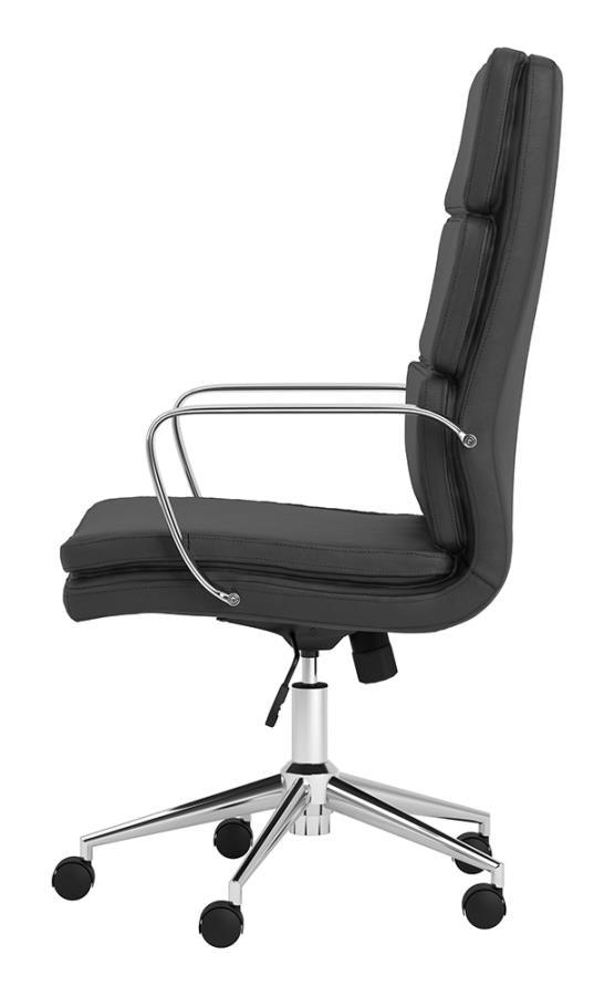 Ximena Black Office Chair - furniture place usa