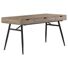 Rafael Brown Writing Desk - furniture place usa