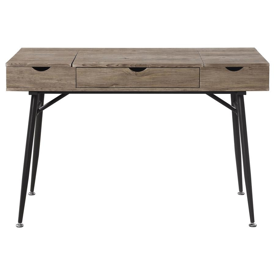 Rafael Brown Writing Desk - furniture place usa