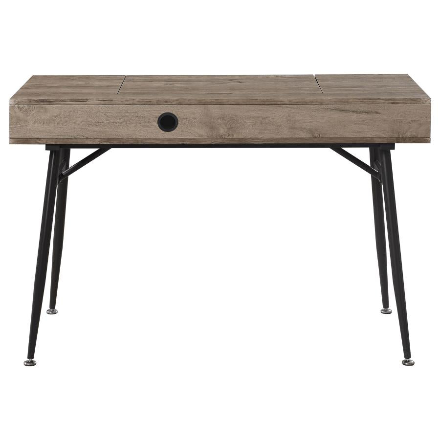 Rafael Brown Writing Desk - furniture place usa