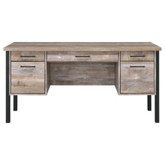 Samson Brown Computer Desk - furniture place usa