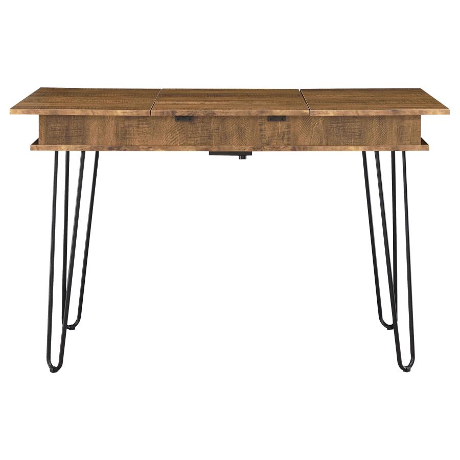 Sheeran Brown Writing Desk - furniture place usa