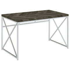 Grimma Grey Writing Desk - furniture place usa